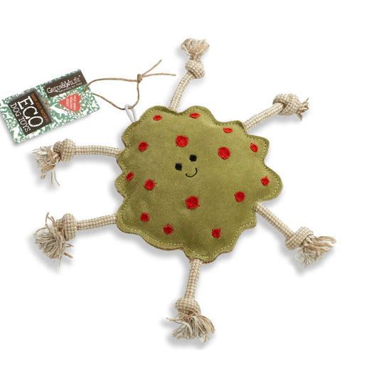 Green & Wilds Splodge Eco Dog Toy Green & Wild's