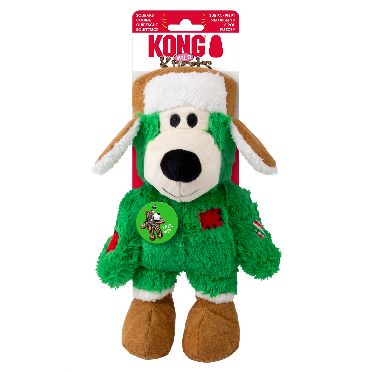 Kong Holiday Wild Knots Bear (Assorted Colours)