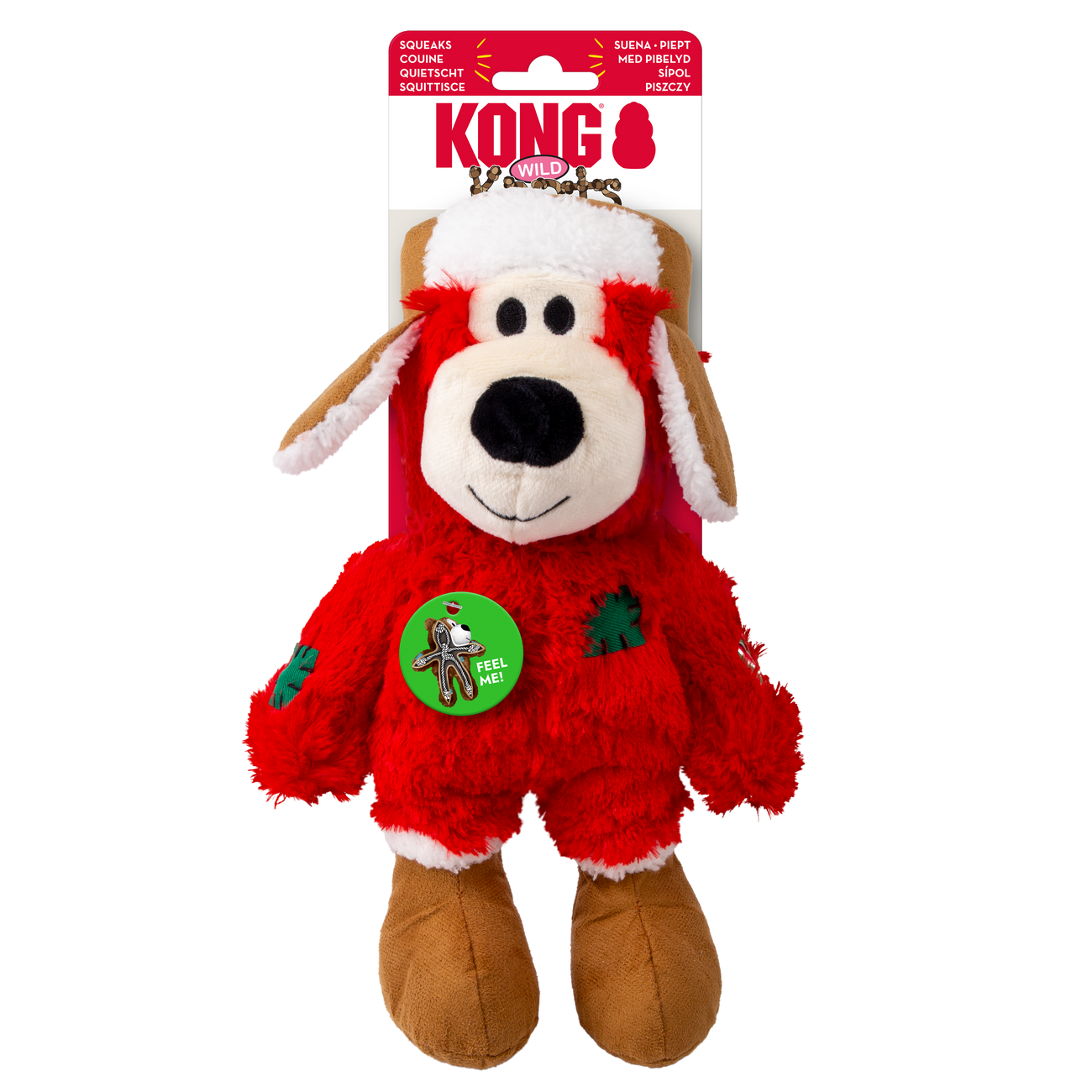 Kong Holiday Wild Knots Bear (Assorted Colours)