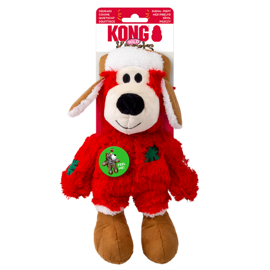 Kong Holiday Wild Knots Bear (Assorted Colours)