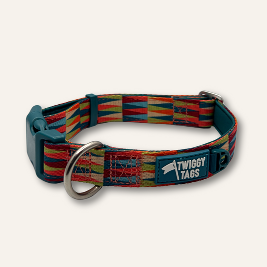 Twiggy Tags Horizon Collar - Elixir - Large