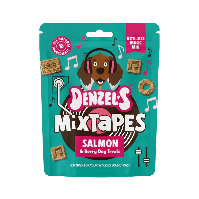 Denzels Dog Treats Salmon And Berry Mixtapes Denzel's