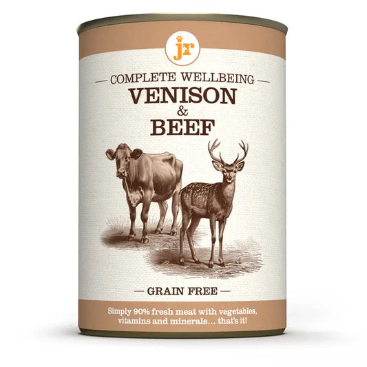 Jr Pets Complete Wellbeing Vension & Beef Wet Food 400g JR Pets