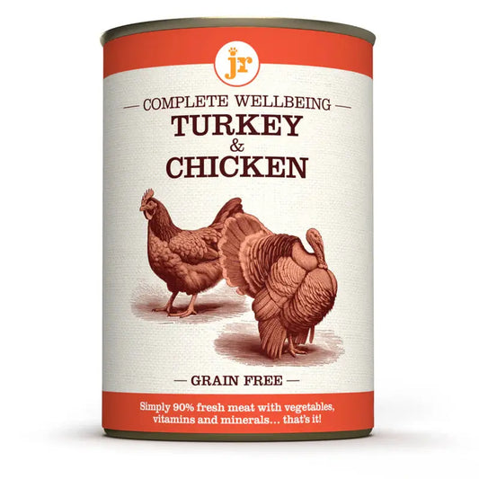 Jr Pets Complete Wellbeing Turkey & Chicken Wet Food 400g JR Pets
