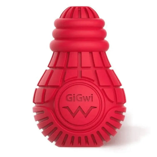 GiGwi Bulb High Quality Chew Toy Red Medium Pedigree