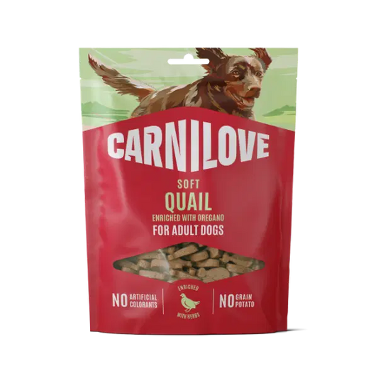 Carnilove NEW Quail Enriched With Oregano Dog Treat Carnilove