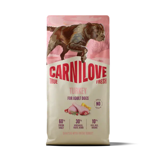 Carnilove NEW True Fresh Dog Food Turkey 1.5g Carnilove