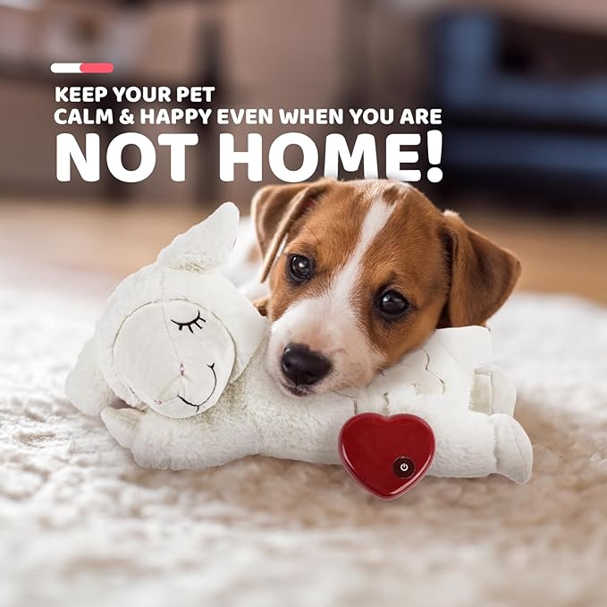 All for Paws Little Buddy Heartbeat Sheep House Of Paws