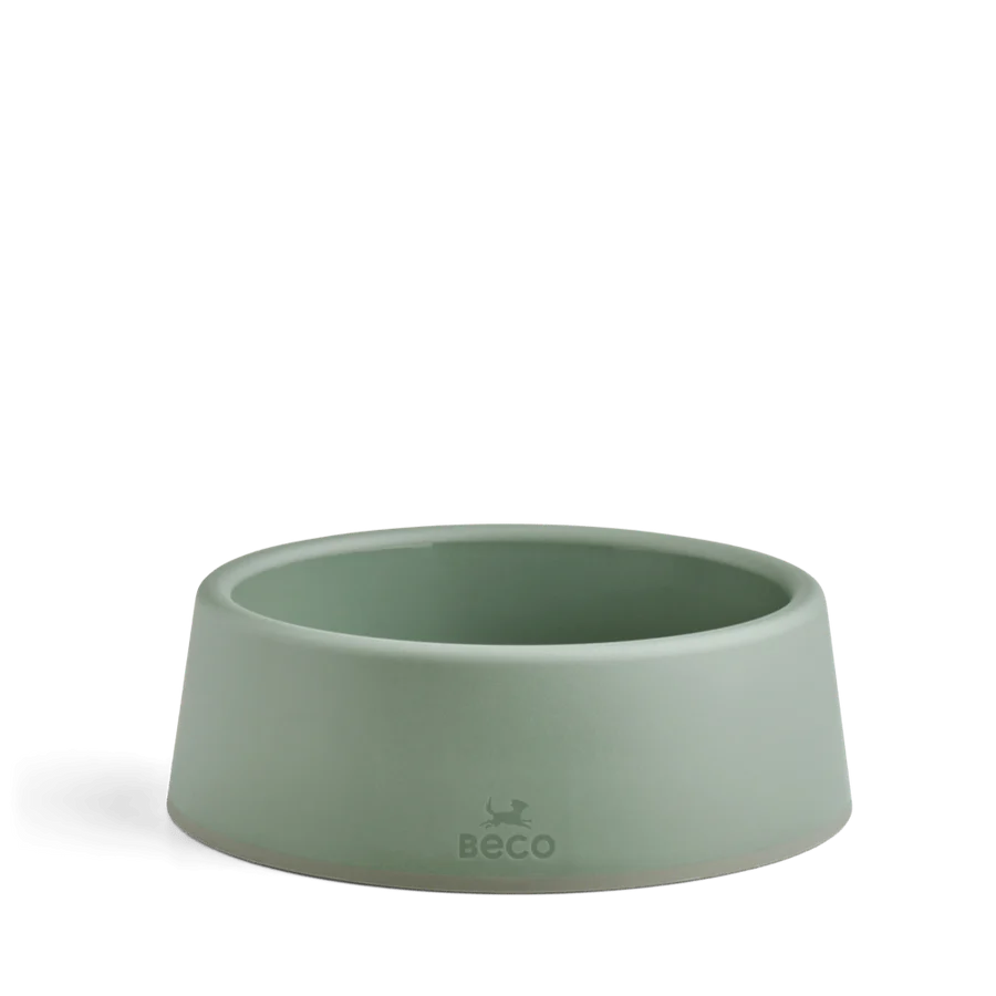 Beco Steady Dog Bowl Green Large Beco