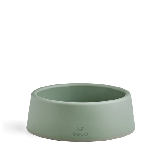 Beco Steady Dog Bowl Green Large Beco