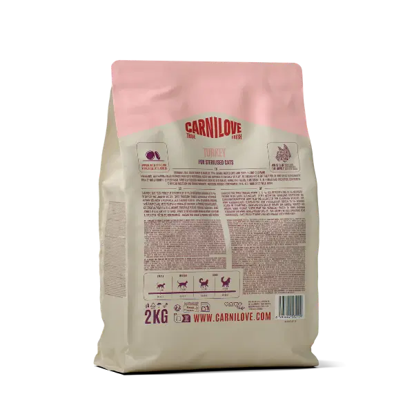Carnilove NEW True Fresh Turkey Cat Food 400g Origin Pets Longton