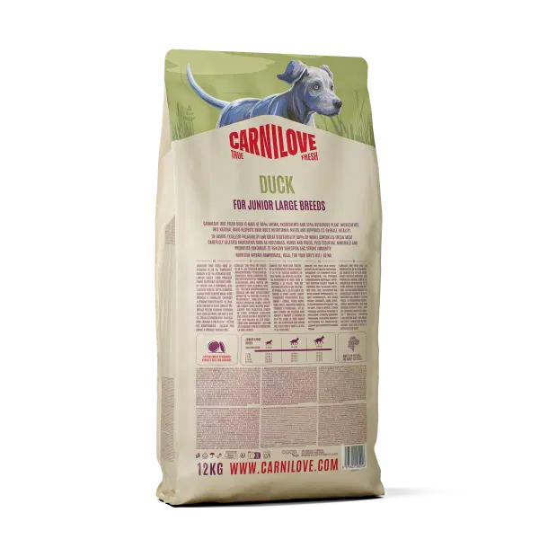Carnilove NEW True Fresh Duck Puppy 4kg Dog Food Origin Pets Longton