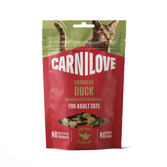 Carnilove NEW Duck With Rasberries Cat Treats Carnilove