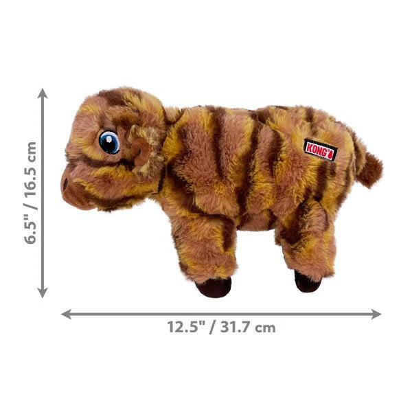 Kong Low Stuff Stripe Cow Medium KONG