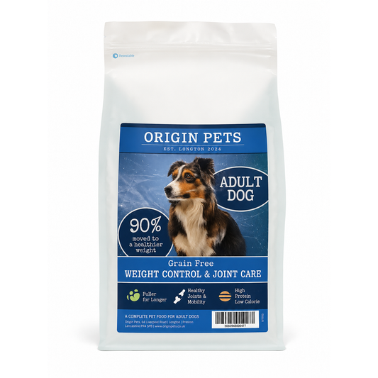 Origin Pets Grain Free Weight Control & Joint Care Adult Dog Food Origin Pets Longton