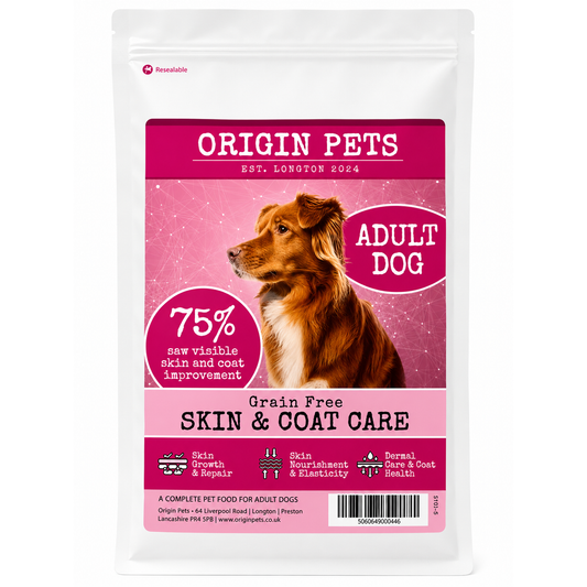 Origin Pets Grain Free Skin & Coat Care Adult Dog Food Origin Pets Longton