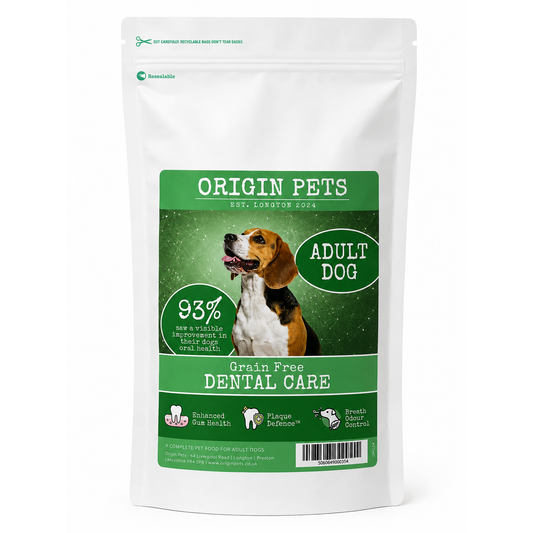 Origin Pets Grain Free Dental Care Adult Dog Food 1.5kg Origin Pets Longton