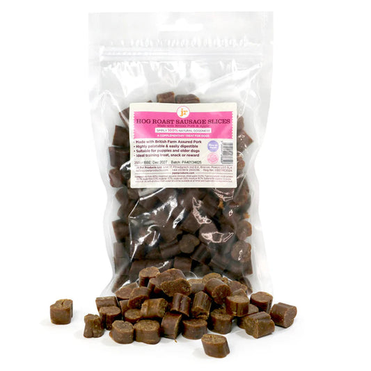 Jr Pets Hog Roast Sausage Slice Dog Treats 250g JR Pets