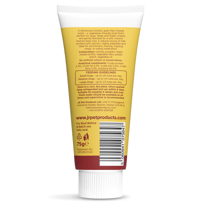 Jr Pets Cheese Paste Treat For Dogs 75g Origin Pets Longton