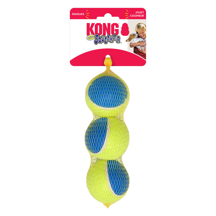 Kong Ultra Squeaker Balls 3pck Medium Origin Pets Longton