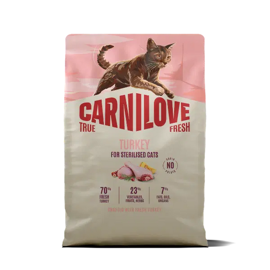 Carnilove True Fresh Turkey Cat Food 2kg