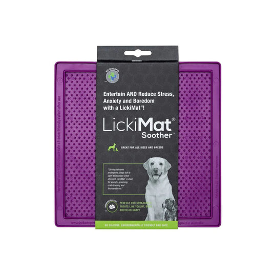 LickiMat Soother Purple 20cm
