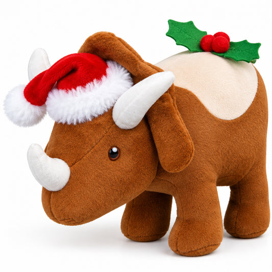 Ancol Dex The Dimo Christmas Pud Christmas Dog Toy