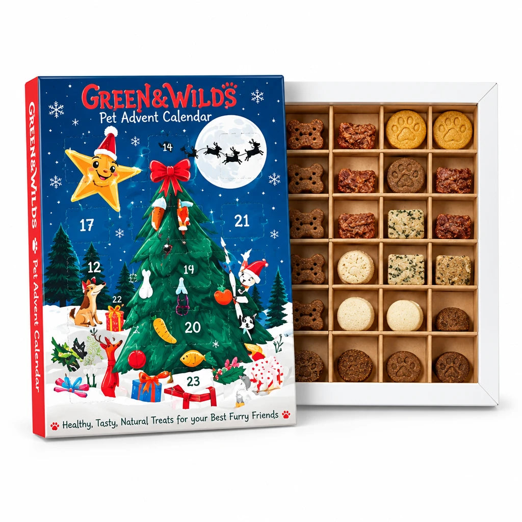 Green & Wilds Christmas Advent Calendar For Dogs