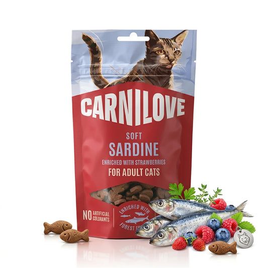 Carnilove Soft Sardine Cat Treats 50g