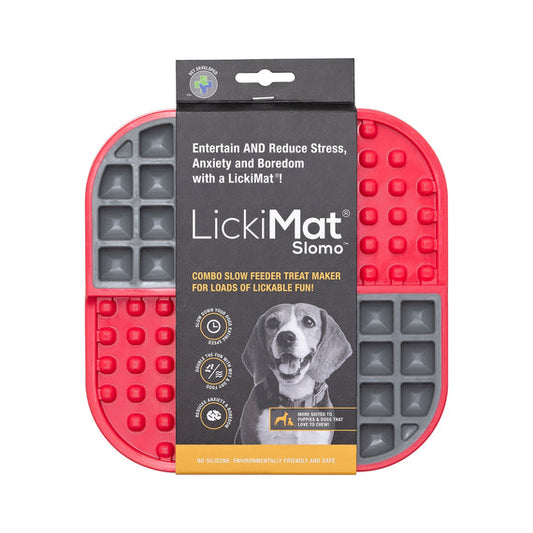 Lickimat Slowmo 20cm Red