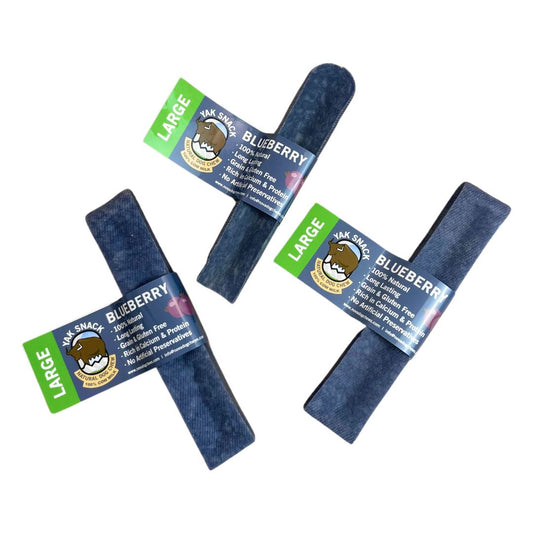 Blueberry Yak Dog Chew by Nova – Natural, Long-Lasting Treat for Dogs