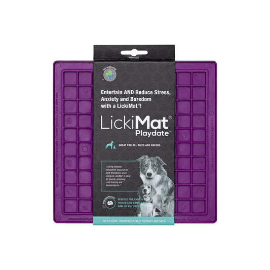 LickiMat Playdate Classic 20cm Purple