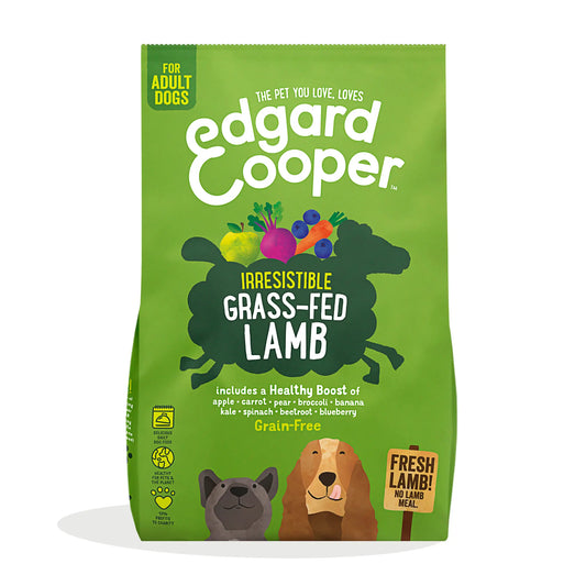 Edgard Cooper Irresistible Grass Fed Lamb Dog Food Edgrard Cooper