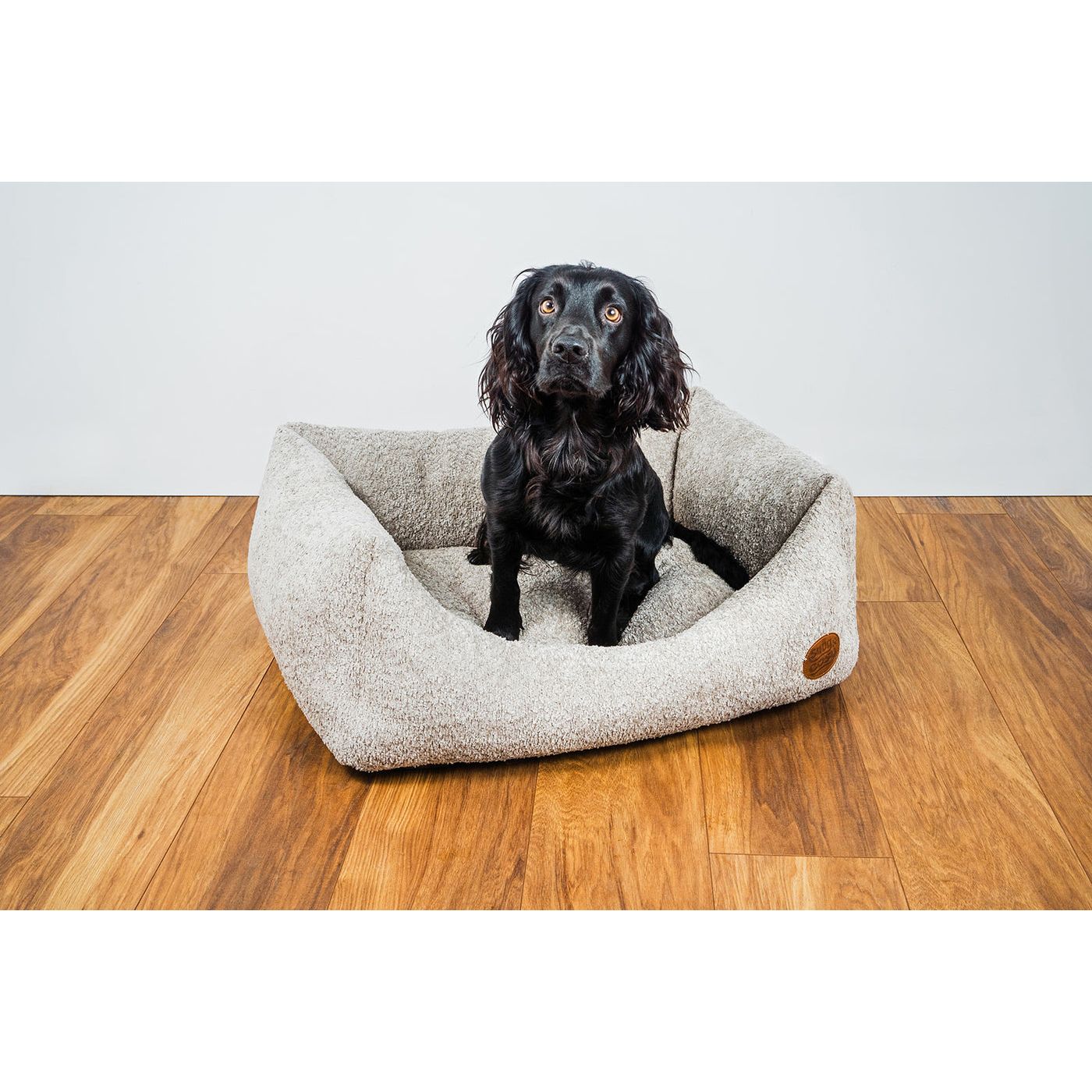 Snug & Cosy Teddy Boucle Plush Dog Bed