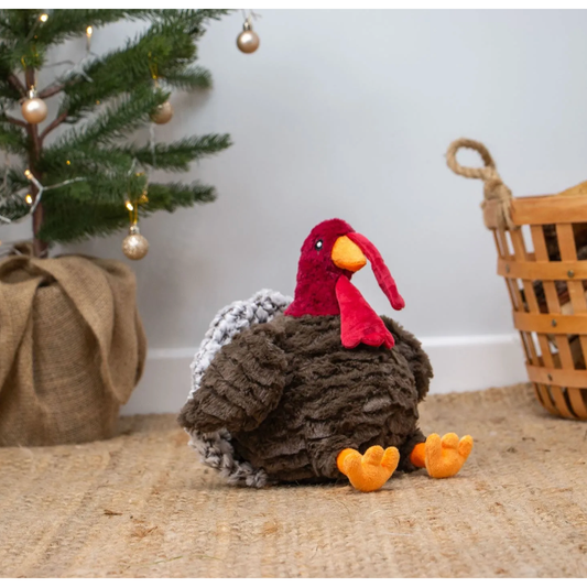 Ancol Tina Turkey Christmas Dog Toy