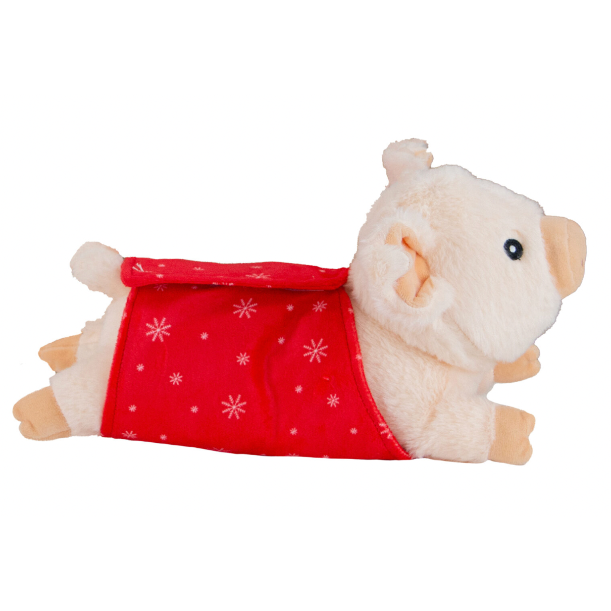 Ancol Paloma Pig in Blanket Christmas Dog Toy