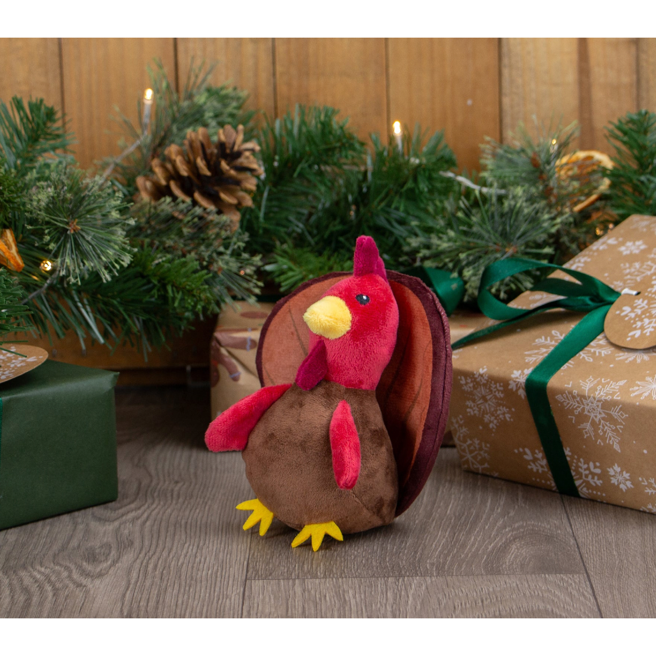 Ancol Mini Tina Turkey Christmas Dog Toy