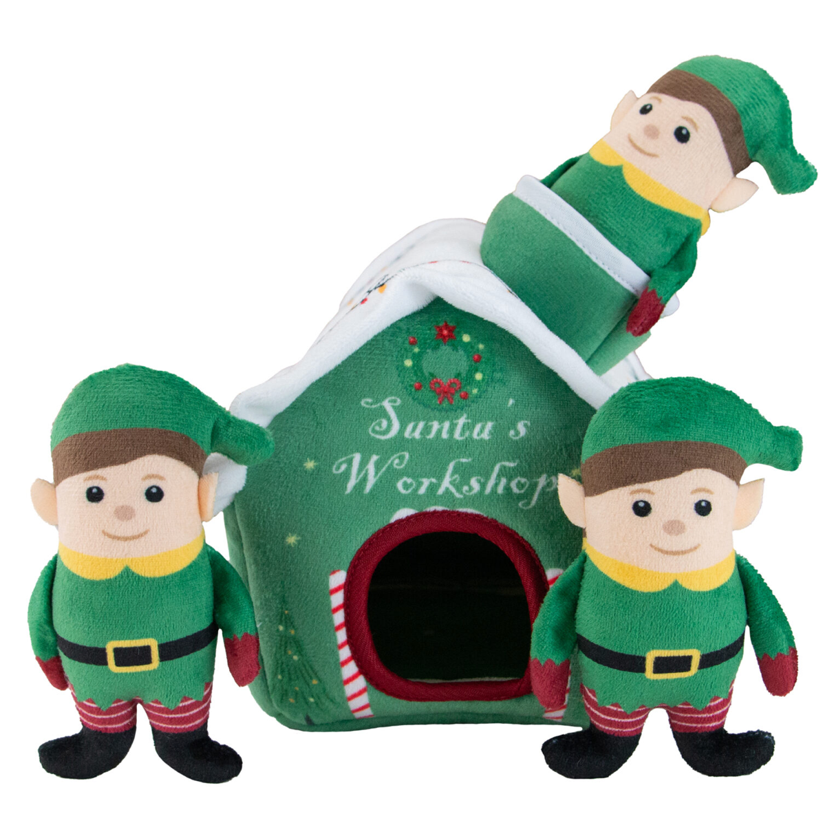 Ancol Santa's Workshop With Elves Christmas Toy