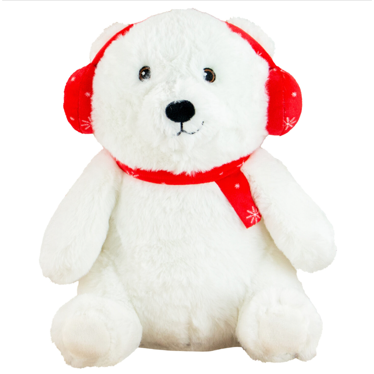 Ancol Olwen Christmas Bear Dog Toy