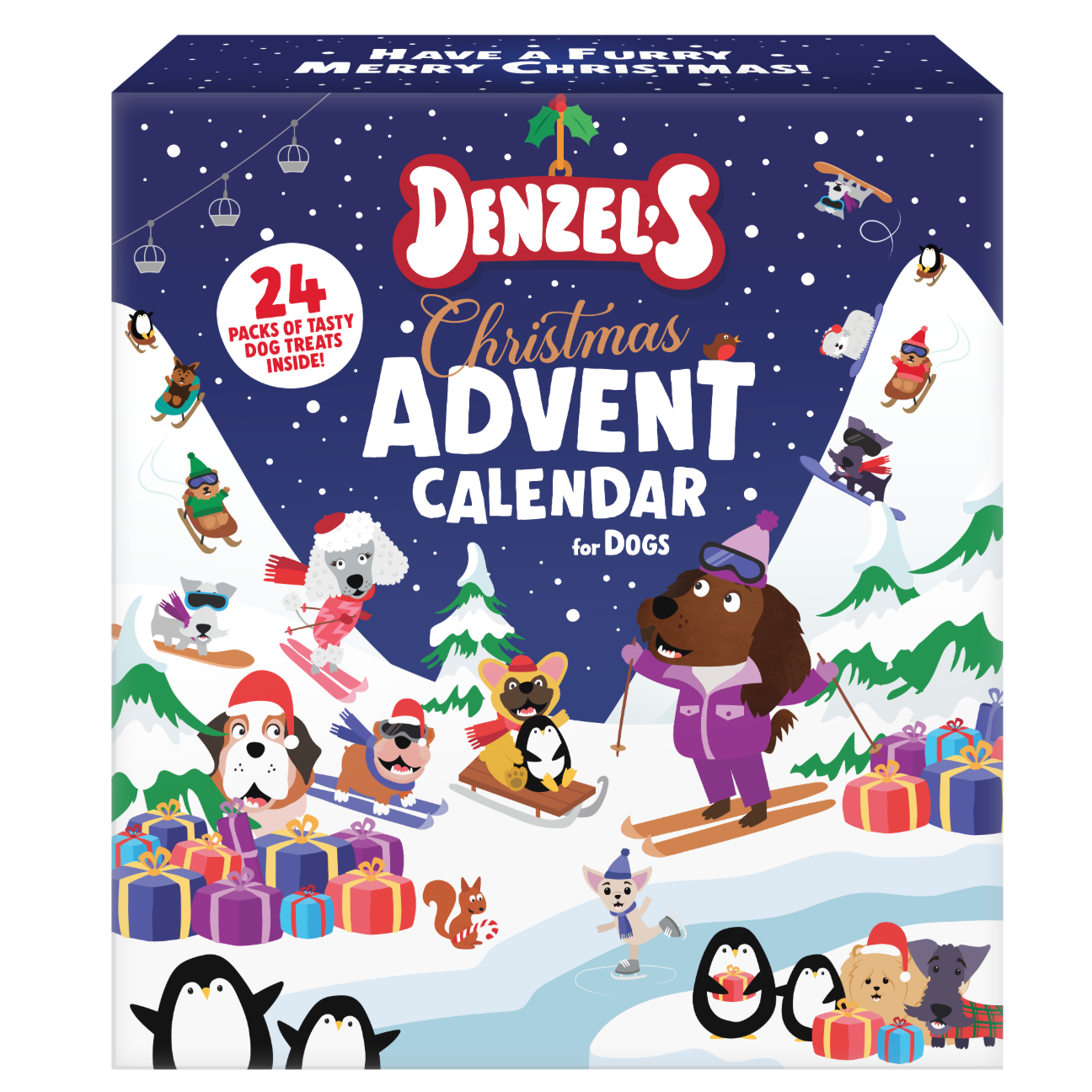 Denzel’s Advent Calendar- Festive Dog Treats