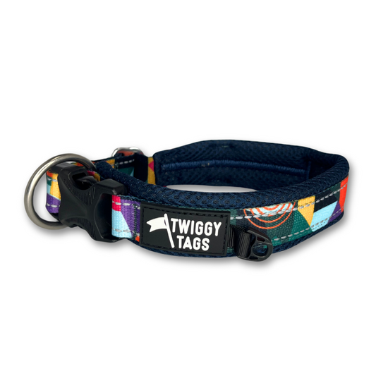 Twiggy Tags Collar - Aurora Size 1