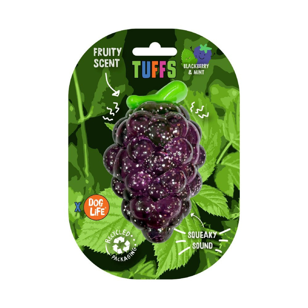 Tuffs Fruity Bramble scented dog toy