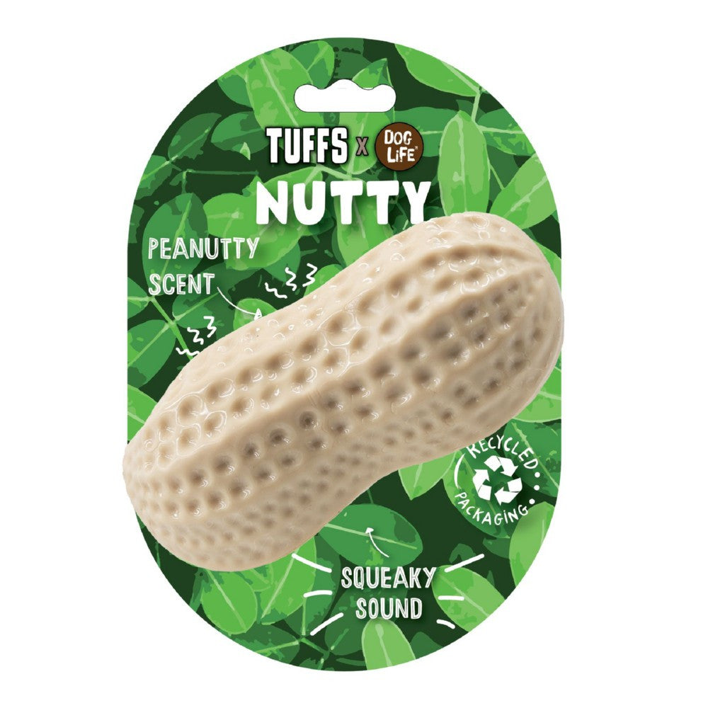 Tuffs Nutty peanut butter scented dog toy