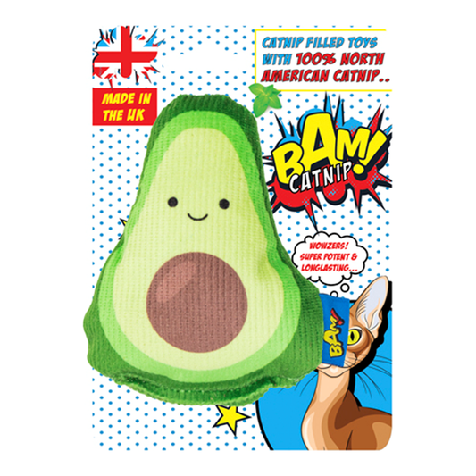 BAM Catnip Ricardo Avocado Cat Toy