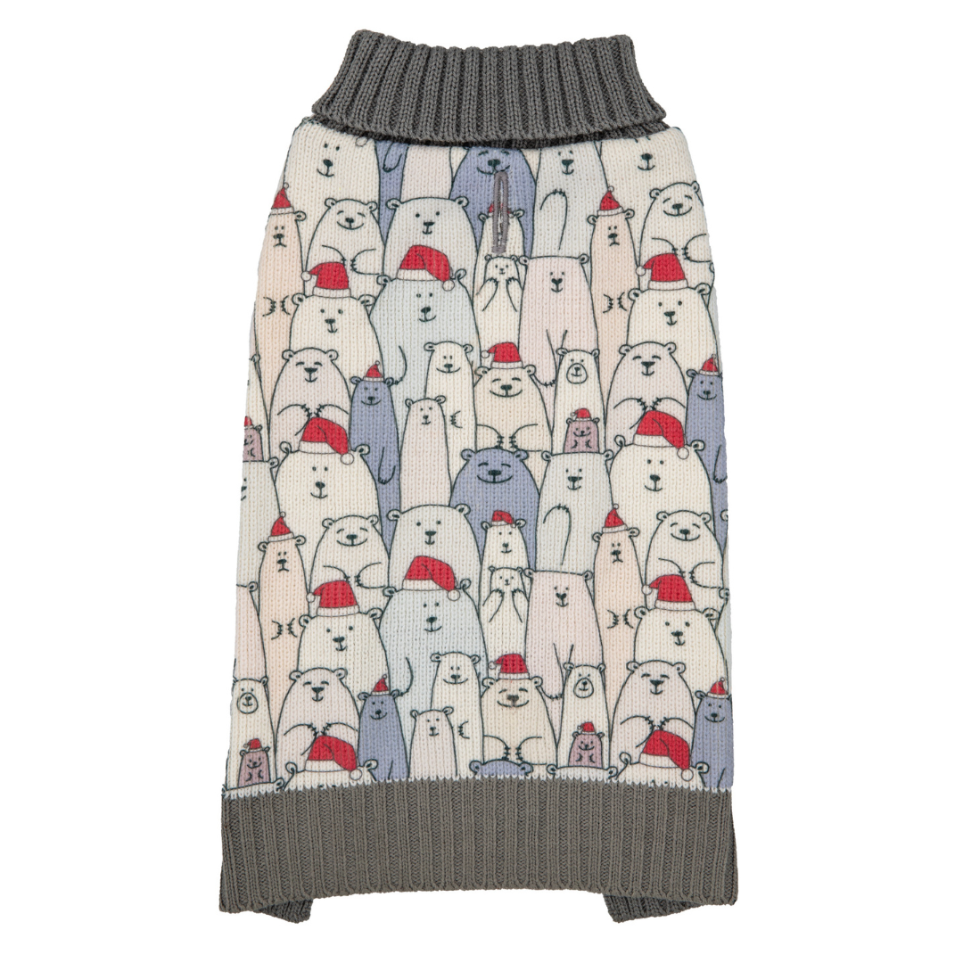 Sötnos Polar Bear Family Dog Jumper