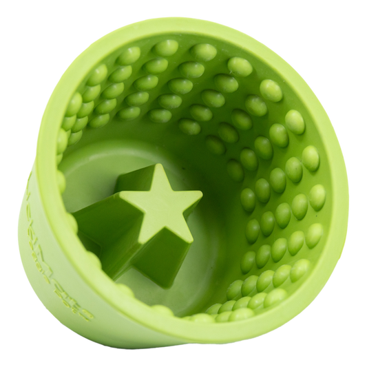 LickiMat Yoggi Pot Green