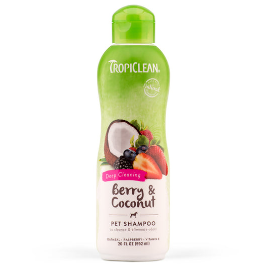 TropiClean Berry and Coconut Shampoo 592ml