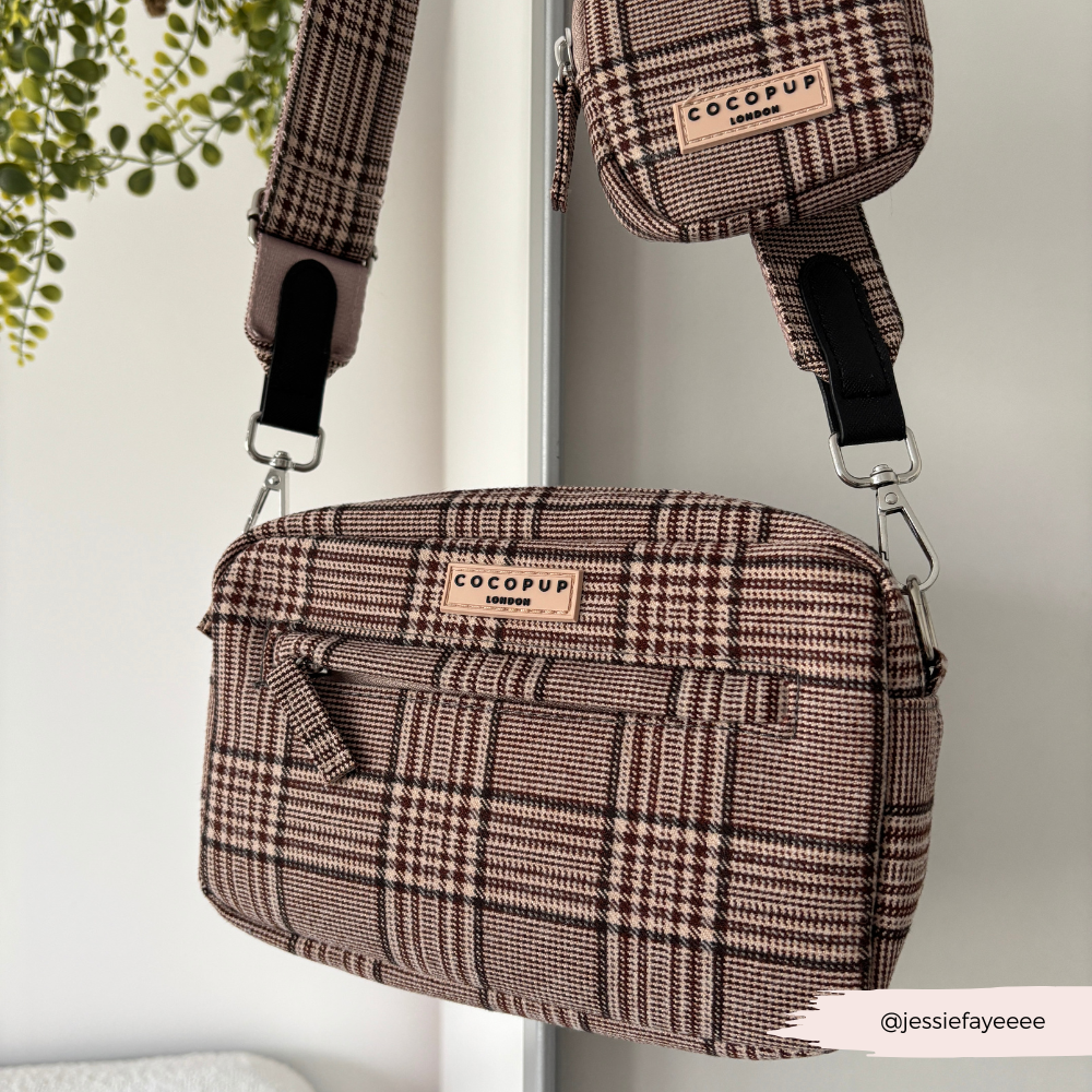 Cocopup London - Dog Walking Bag - Pup Plaid