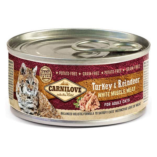 Carnilove Turkey and Reindeer Cat Food