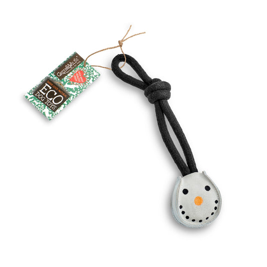 Green & Wild's Sven the Snowball, Eco Dog Toy